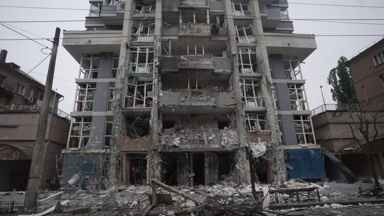 Украина в дни войны. Фото: ГСЧС