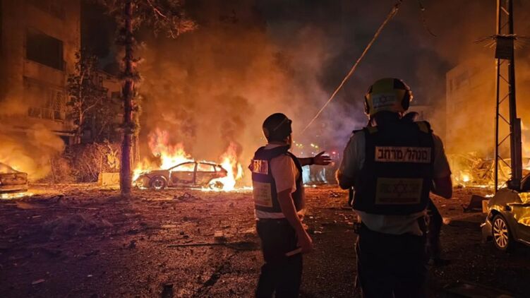 Наслідки удару по Хайфі. Фото: haipo.co.il