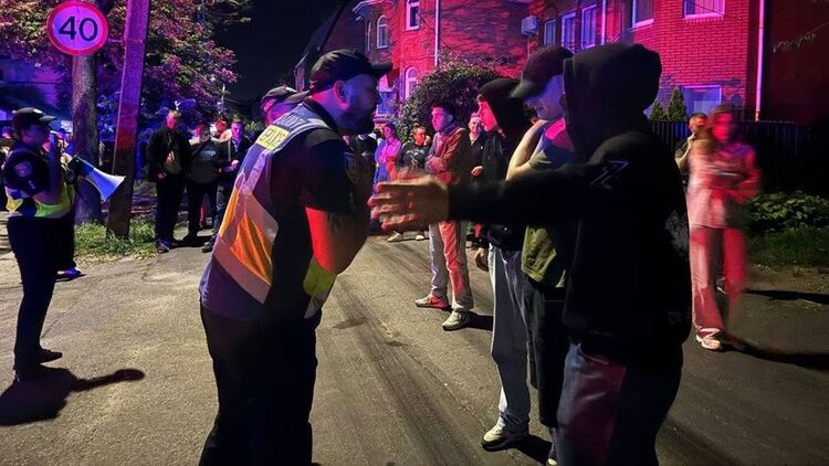 Протесты в Виннице против ТЦК вызвали большой резонанс в Украине. Фото: Суспільне Вінниця