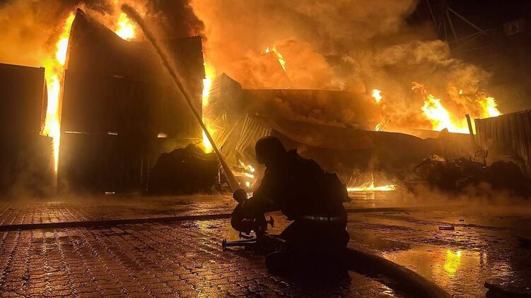 Прилеты по Черноморску в Одесской области