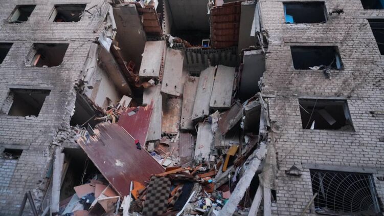 Прилет по общежитию в Запорожье