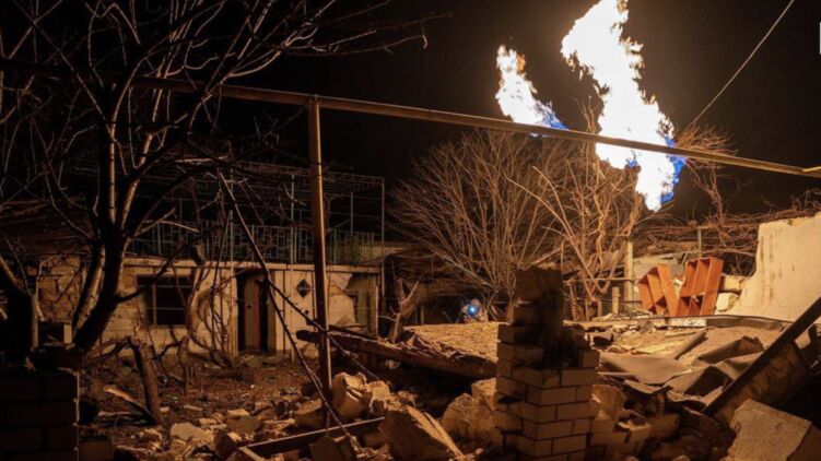 Наслідки прильоту на Одещині. Фото: ДСНС