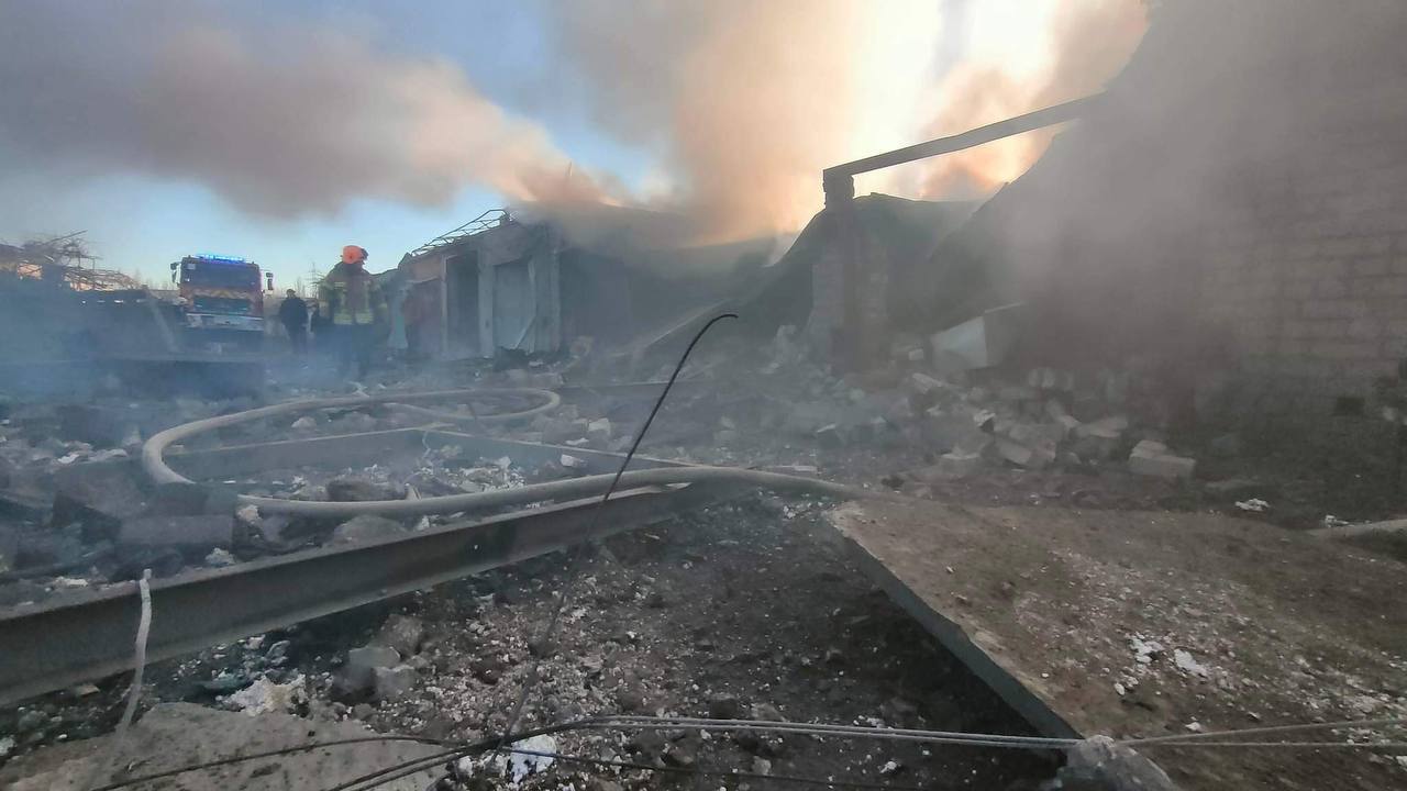 последствия обстрела Николаева