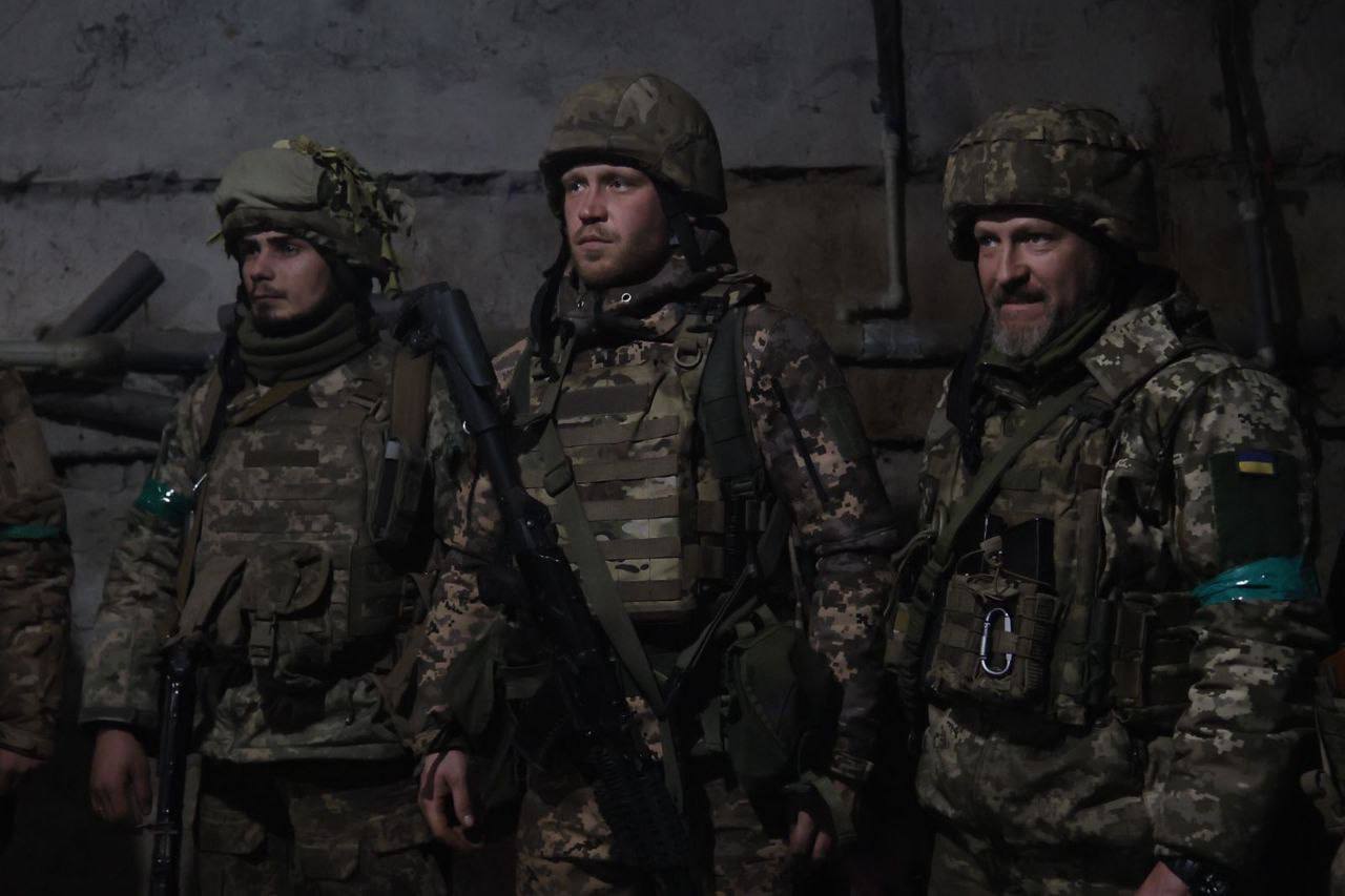 Сирський відвідав Бахмут