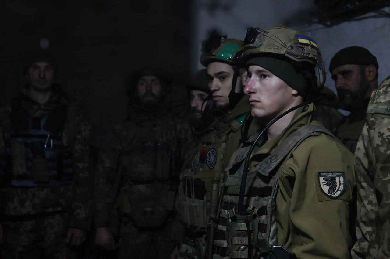 Сирський відвідав Бахмут