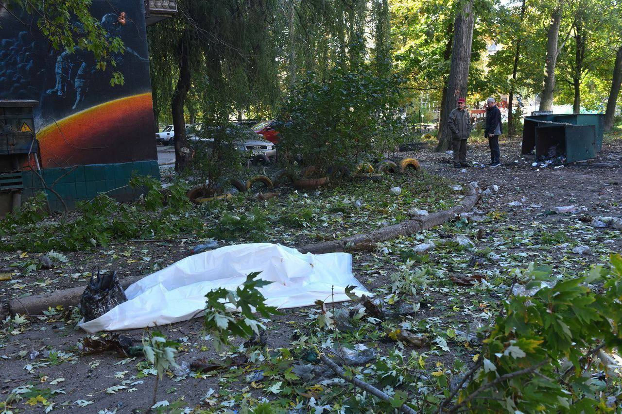 Обстрел Донецка 15 октября