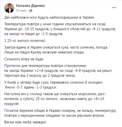 прогноз погоды