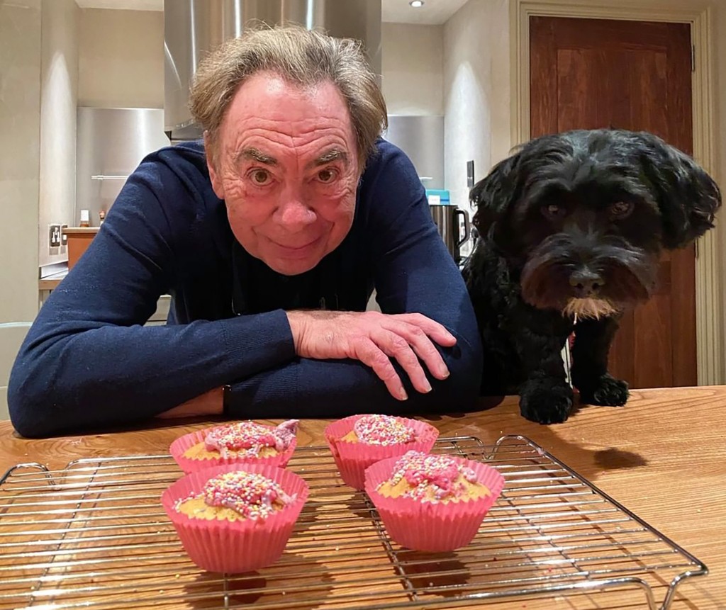 Уэббер с питомцем