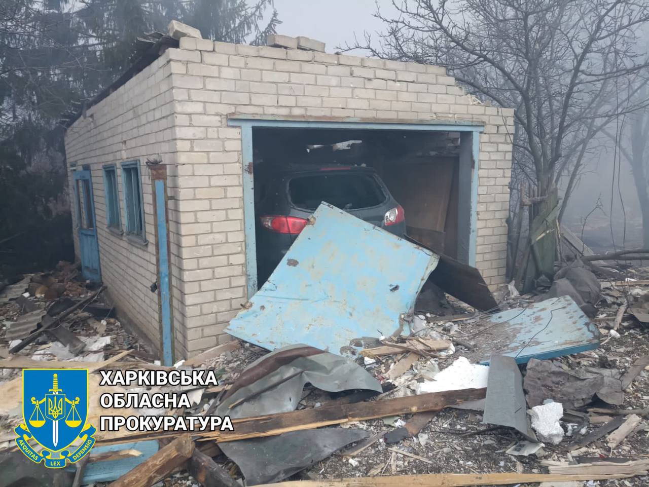 Опубликованы фото удара по Люботину