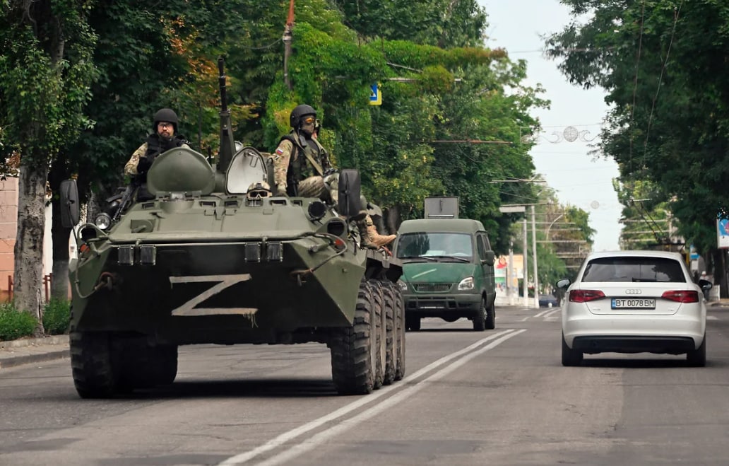 Российская техника на улицах