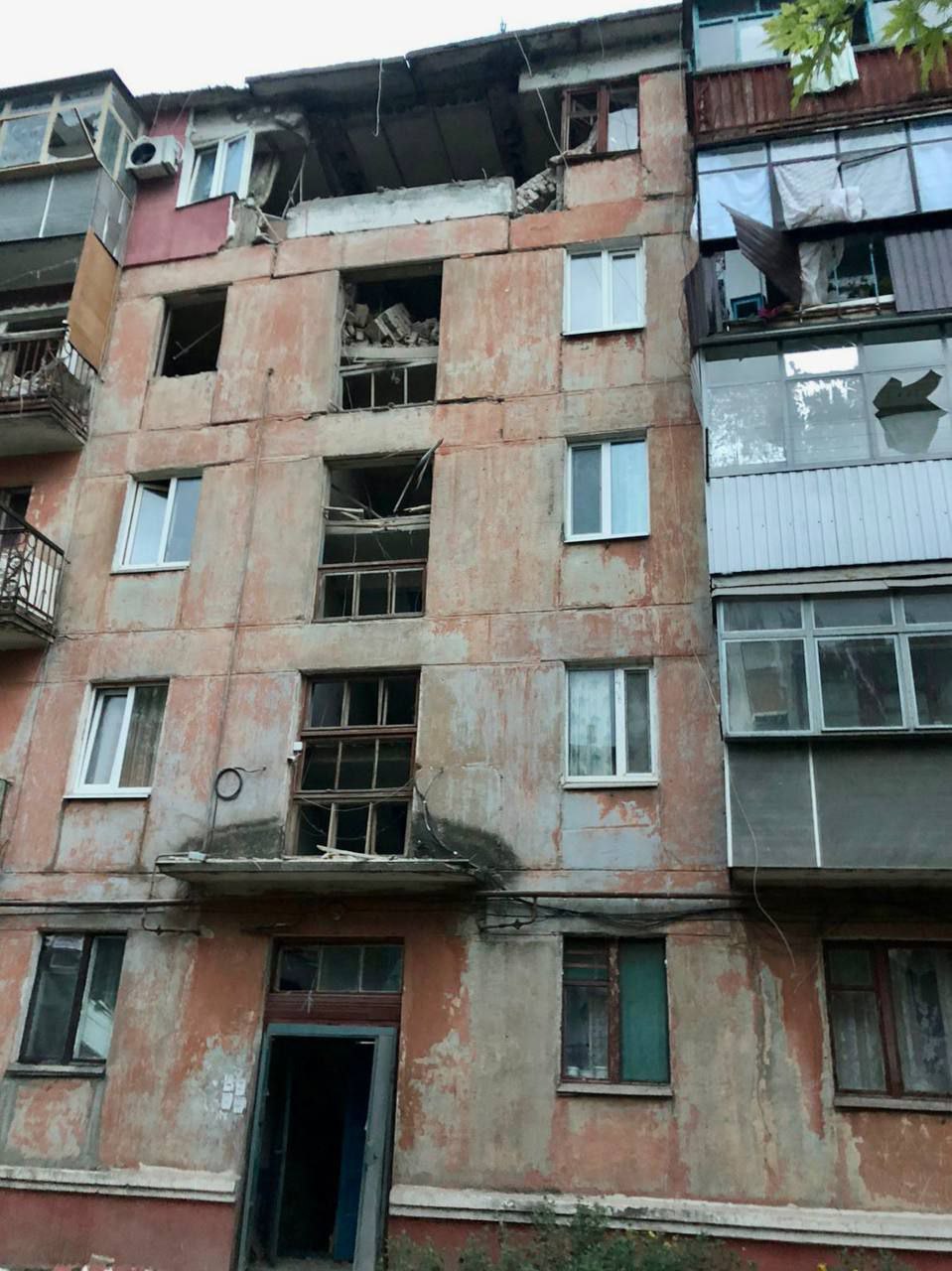 Обстрел Днепропетровской области - Фото Резниченко