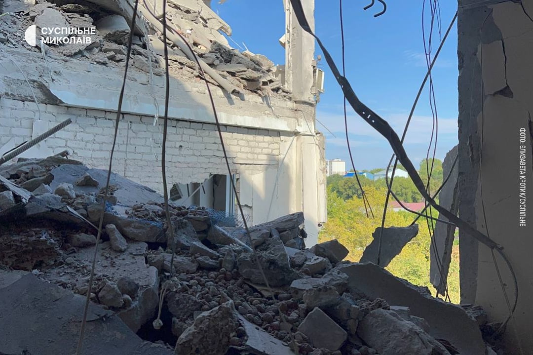 Обстрел Николаева 14 сентября