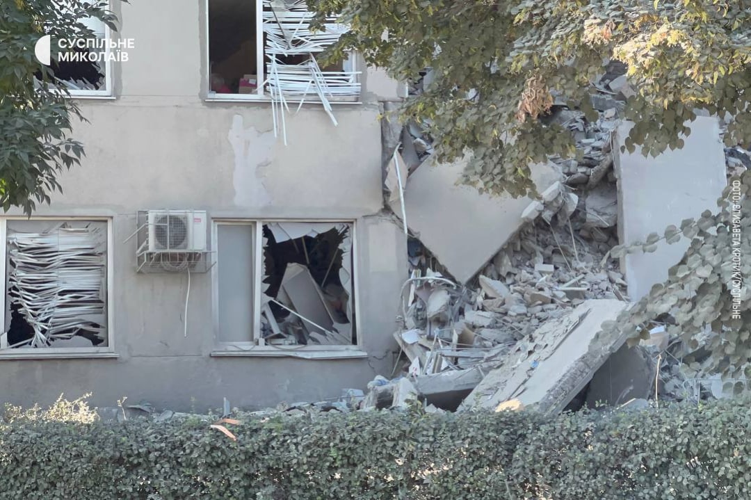 Обстрел Николаева 14 сентября