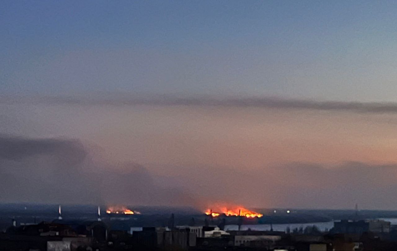 Пожежі у Херсоні