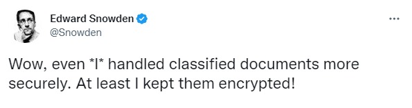 Скріншот 2 з Твіттера Едварда Сноудена
