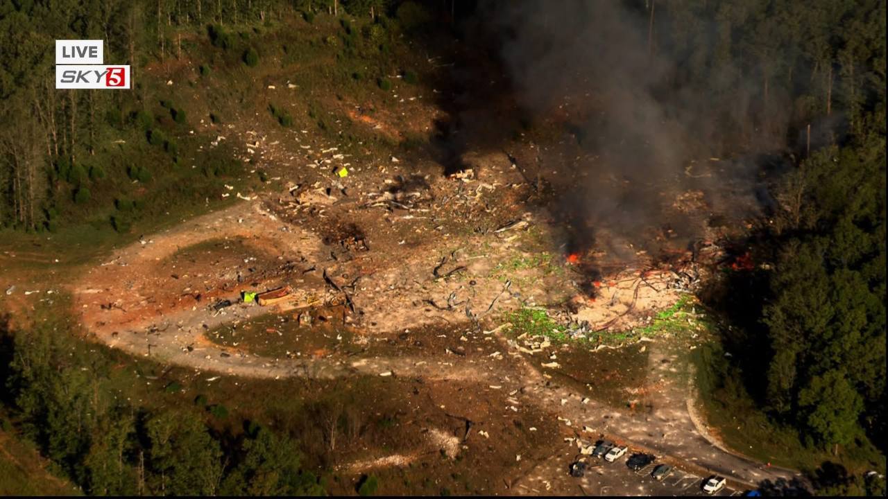вибух на заводі з виробництва вибухівки у штаті Теннессі