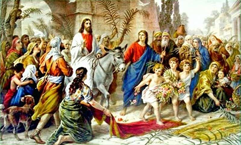 Иисус Христос Вербное воскресенье