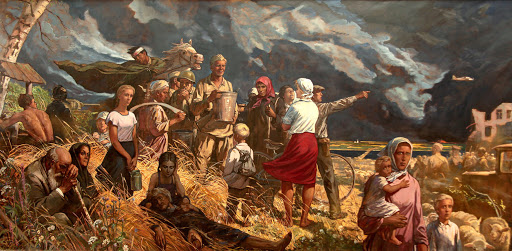 Дороги войны Илья Глазунов