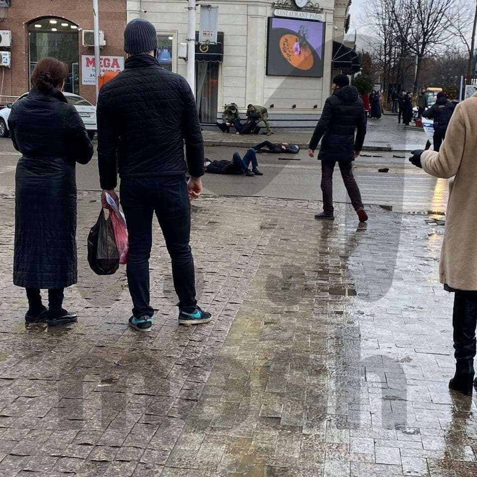 В Грозном произошла стрельба/ Фото: Telegram-Канал/ Mash