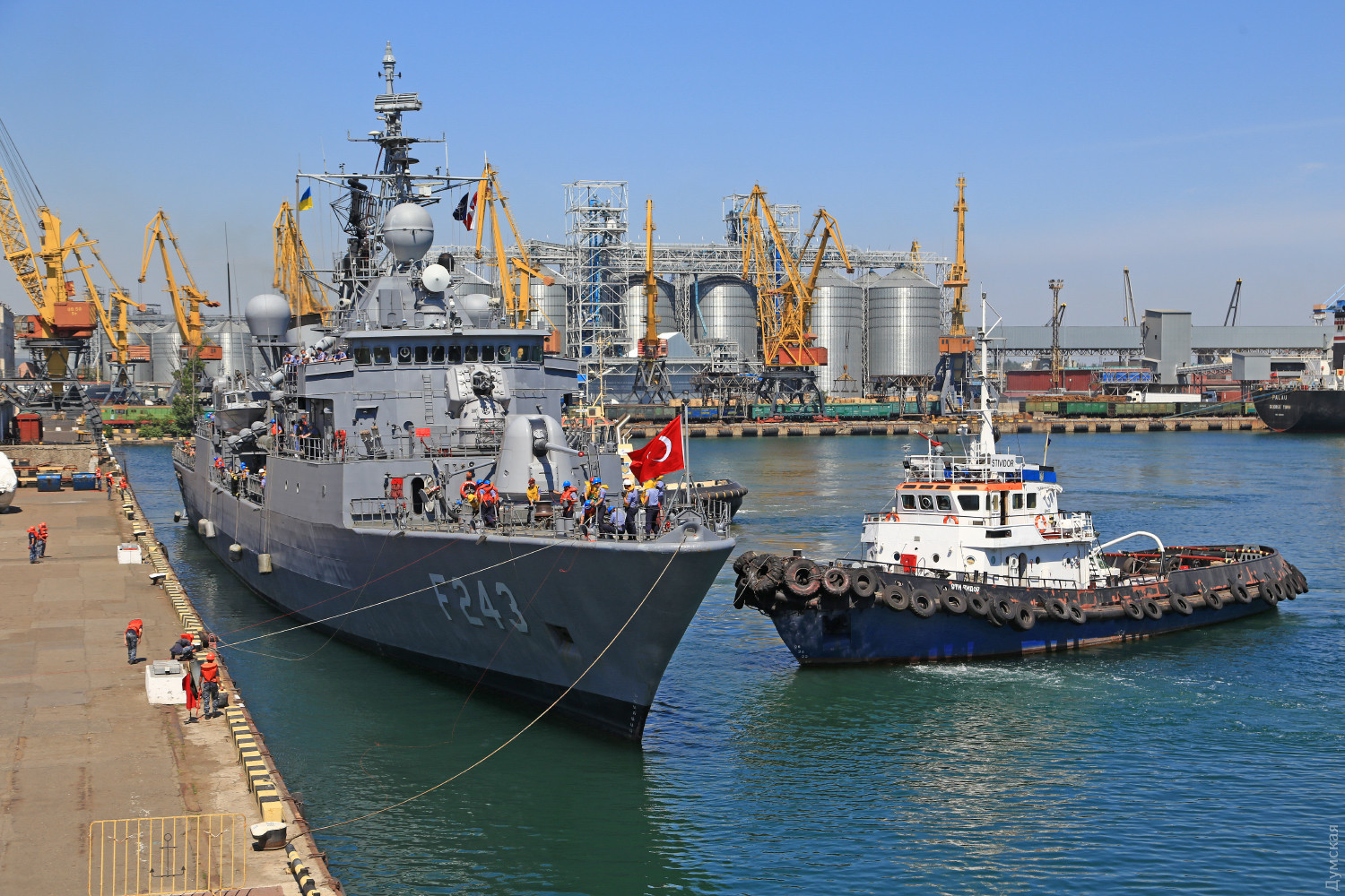 Корабли НАТО, прибывшие на Sea Breeze. Фото: "Думская"