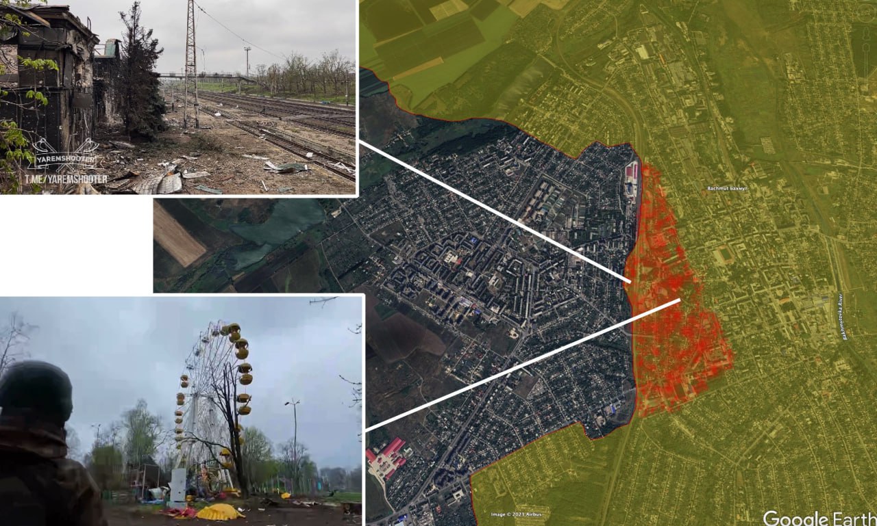 ВСУ отошли из центра Бахмута