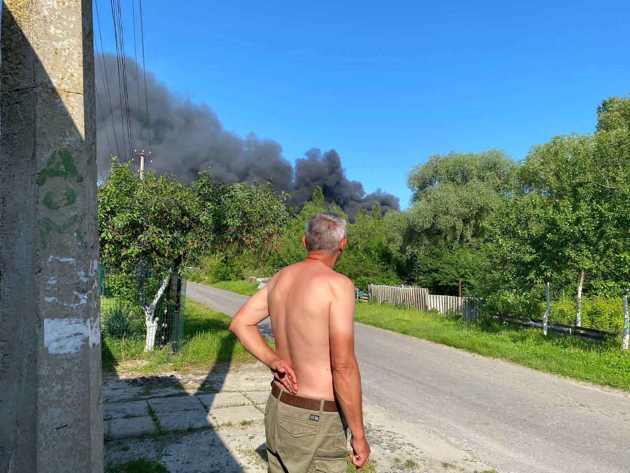 Последствия обстрела Шебекино