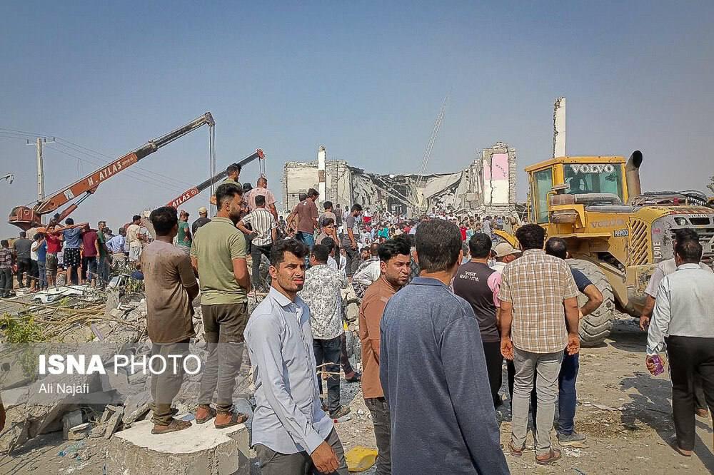 Фото зруйнованої школи в Ірані. Джерело – Телеграм