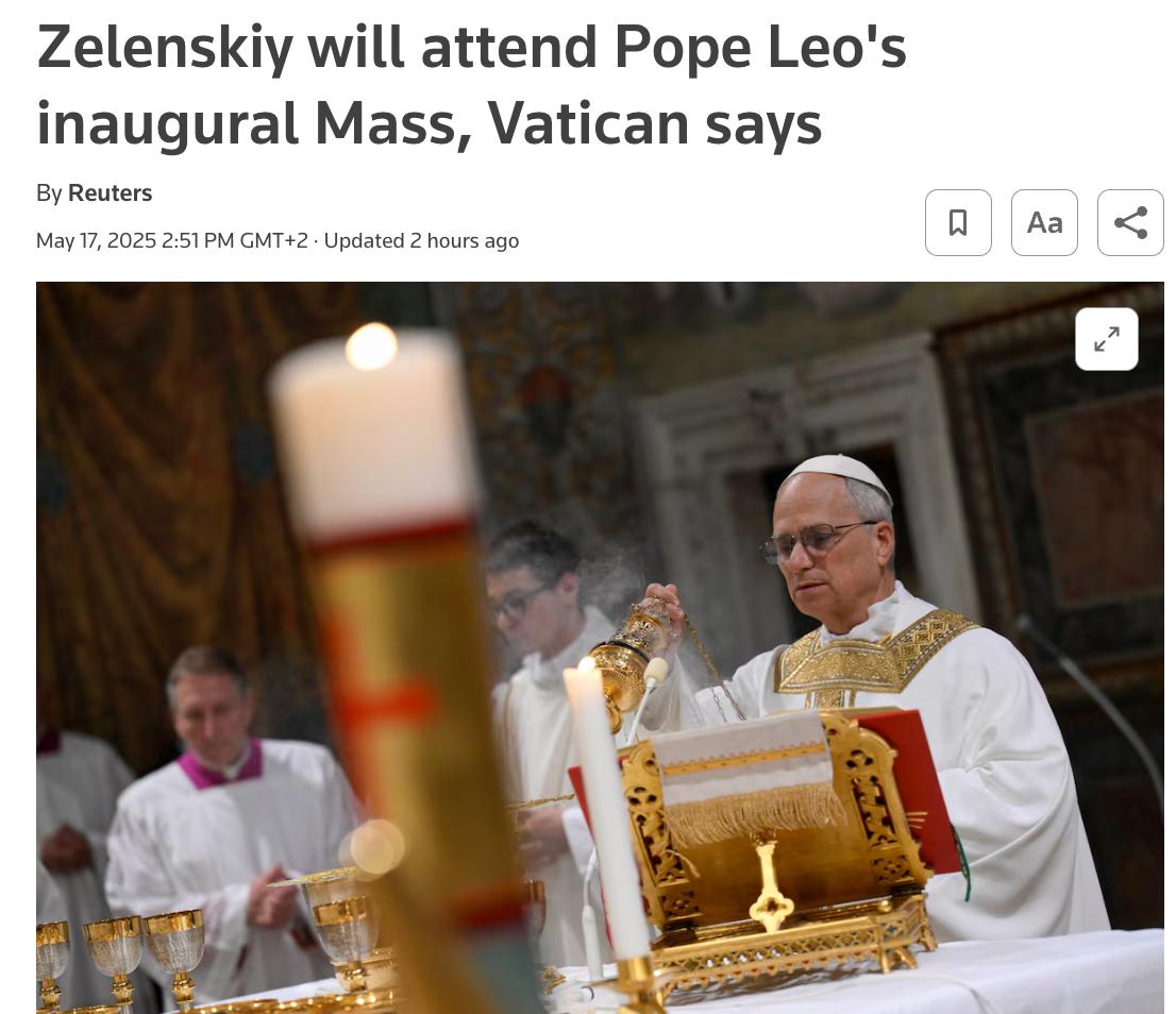 Знімок заголовка на reuters.com