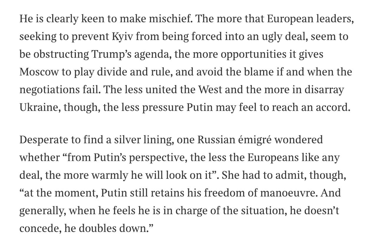У Європі свідомо гальмують врегулювання війни Росії з Україною.
