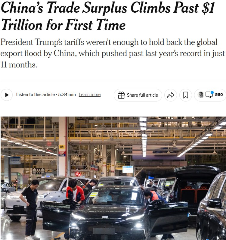 Китай побив рекорд у світовій торгівлі.