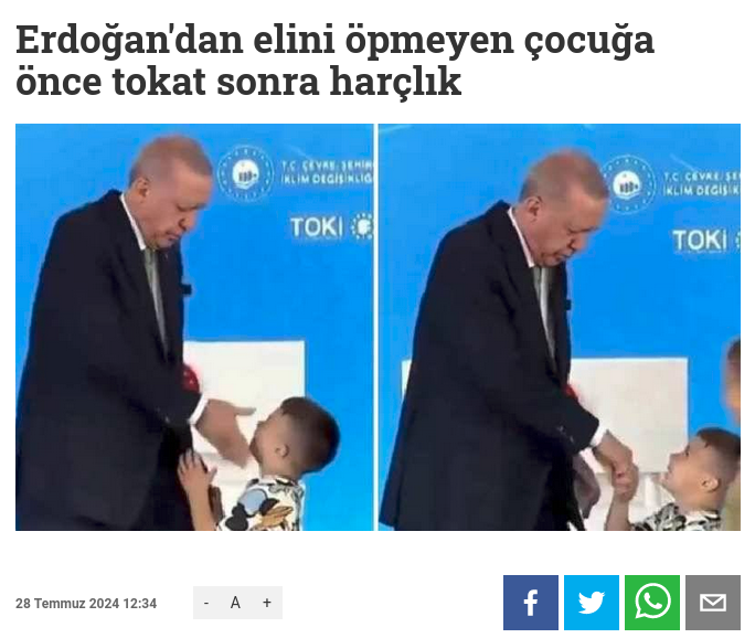 Знімок заголовка на t24.com.tr